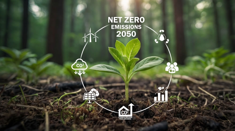 Achieving Net Zero Emissions by 2050: A Leadership Strategy Built on ISO 14064