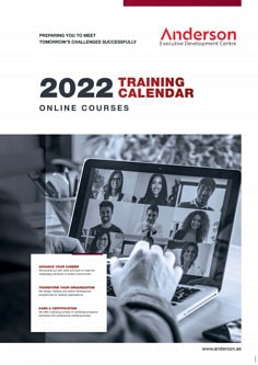 Anderson Online Training Plan 2022